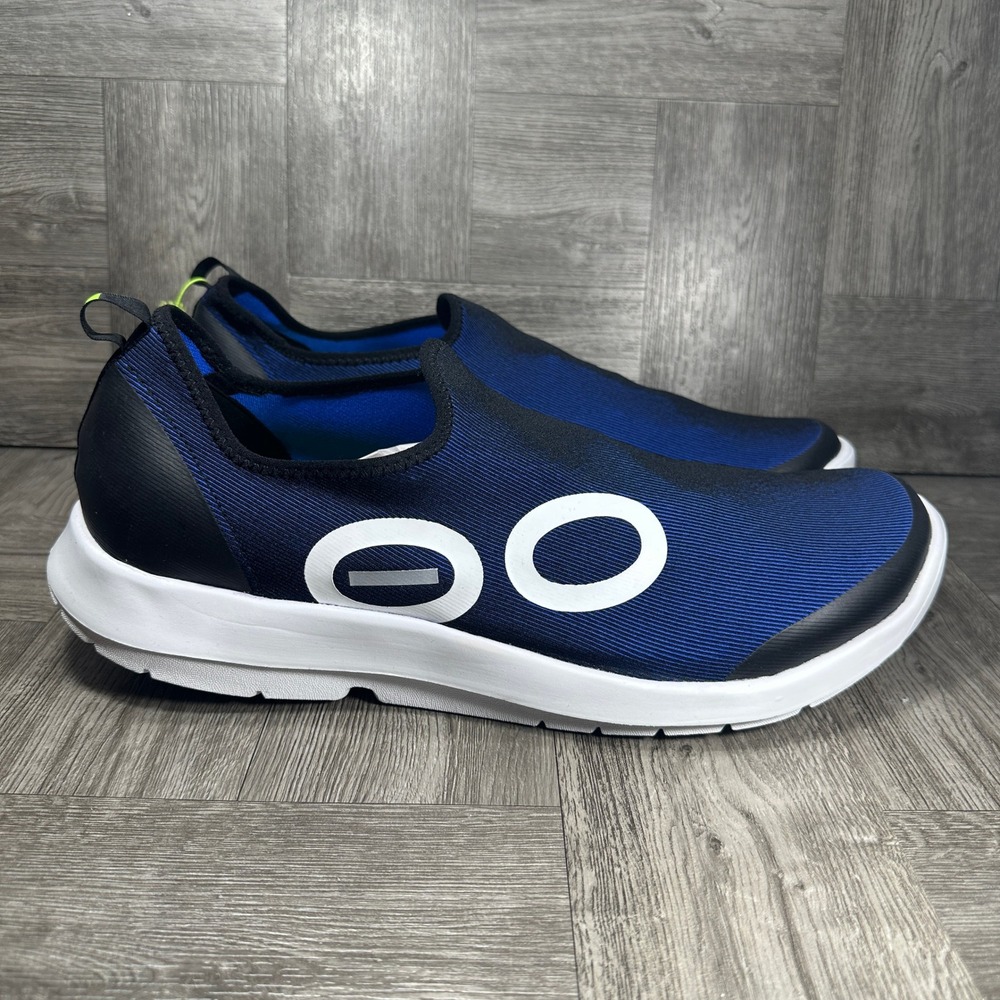 OOFOS OOmg Sport Recovery Shoe Mens 16 Navy Blue Slip On 5085 NEW